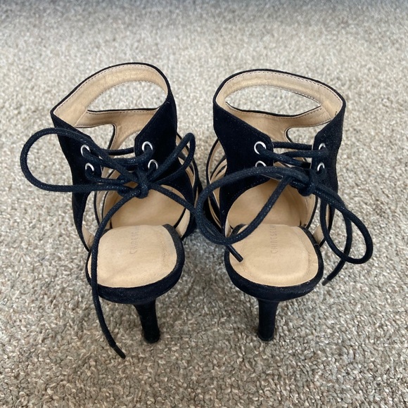 NWOT Chinese Laundry Faux Suede Pumps - Picture 3 of 4